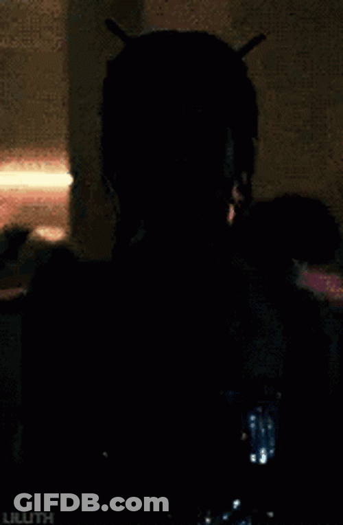 India Eisley Walking Inside Club GIF