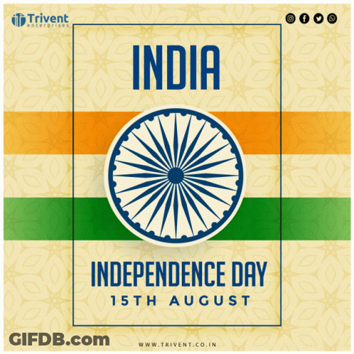 India Independence Day 15Th August GIF