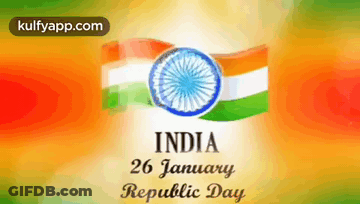 India Republic Day January 26 Poster GIF