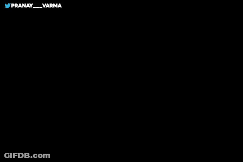 India 'S Biggest Superstar Prabhas Is Displayed On A Black Background GIF