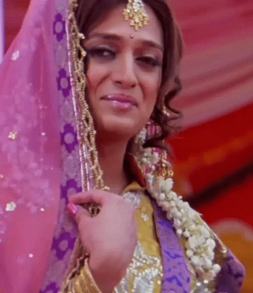 Indian Bride Sad Look GIF