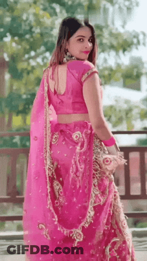 Indian Classical Dance Traditional Dress GIF