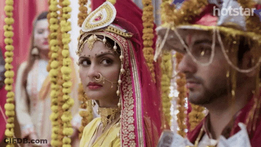 Indian Drama Krishna Chali London Angry Stank Face GIF