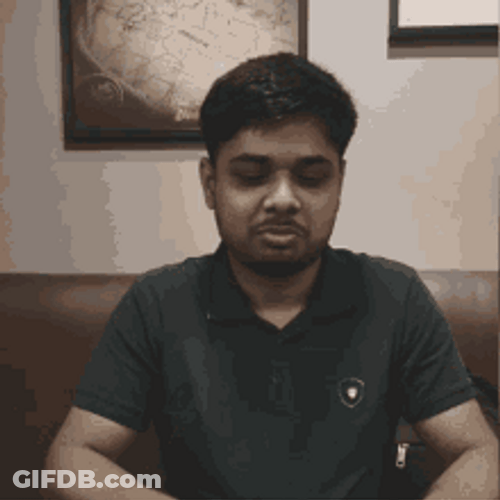 Indian Guy Nothing To See Here Hand Gesture GIF