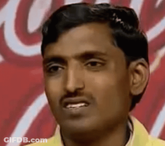 Indian Idol Funny Disappointed Reaction GIF