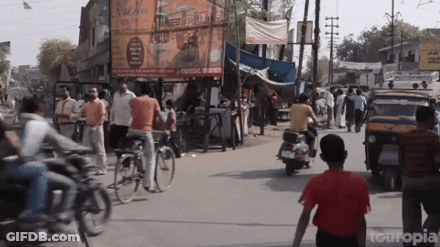 Indian Local Town Vehicles GIF
