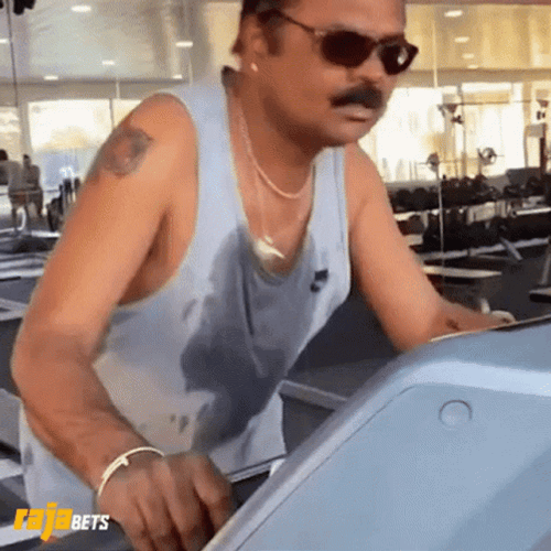 Indian Man Running Sports Exercise GIF
