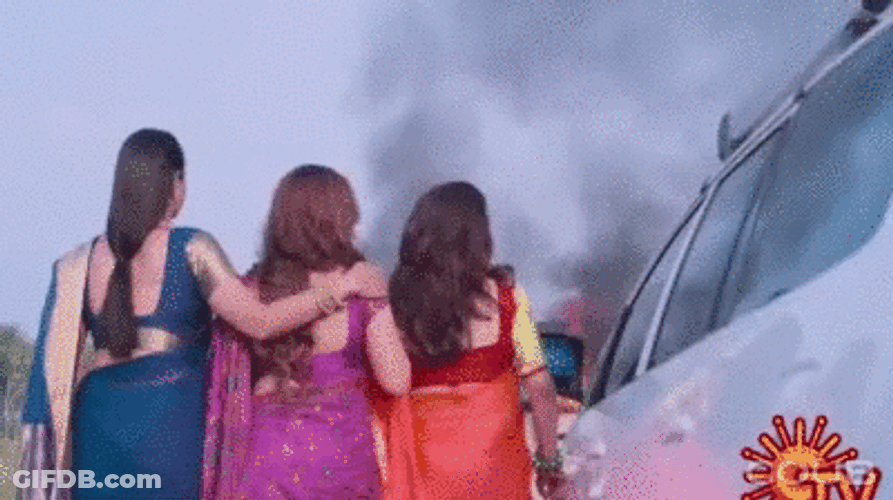 Indian Movie Bollywood Flying Car GIF