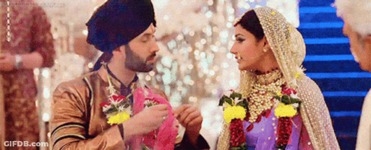 Indian Movie Couple Marriage GIF