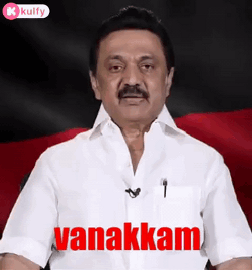 Indian Politician M.K. Stalin GIF