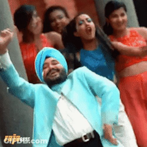 Indian Turban Dance Celebration GIF