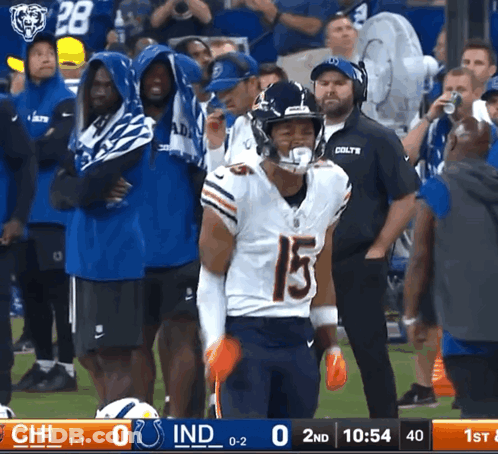 Indiana Colts Vs Chicago Bears Football Game GIF