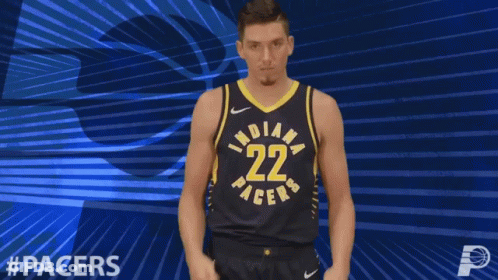 Indiana Pacers Basketball Player Giving Two Thumbs Up GIF