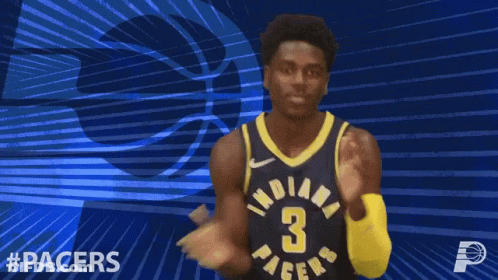 Indiana Pacers Basketball Player Smiling GIF