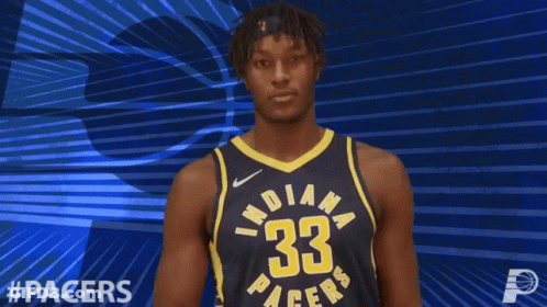 Indiana Pacers Player Shushing GIF