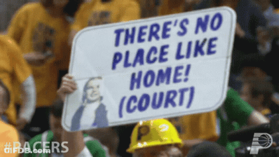 Indiana Pacers Theres No Place Like Home GIF