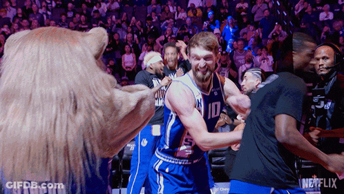 Indiana Pacers Vs 76Ers Basketball Game GIF