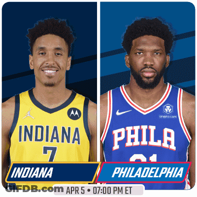 Indiana Pacers Vs. Philadelphia 76Ers Pre Game GIF