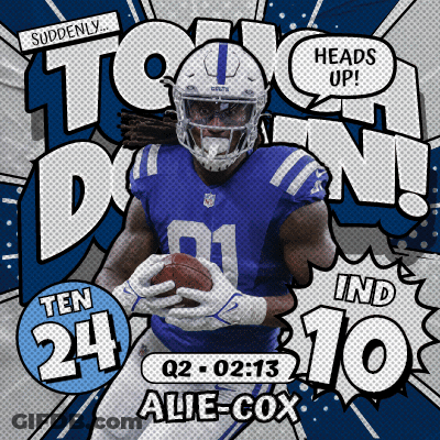 Indianapolis Colts Allie-Cox Advertisement GIF