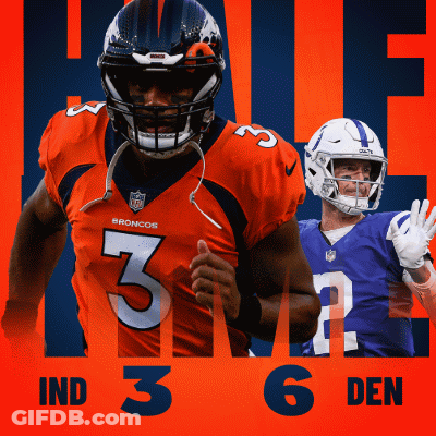 Indianapolis Colts And Broncos Poster GIF