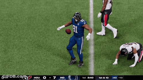 Indians Vs Hous Football Game GIF