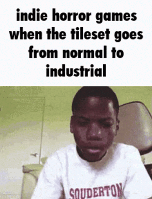 Indie Horror Games Shocked Reaction GIF