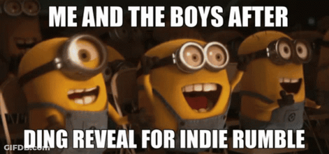 Indie Rumble Minion Meme GIF