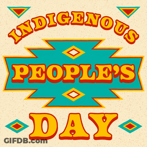 Indigenous People's Day Poster GIF