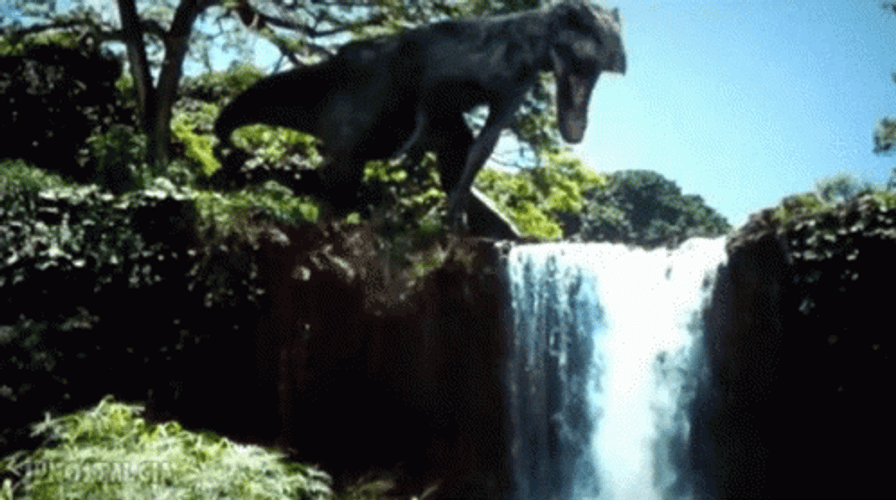 Indominus Rex Walk Out GIF