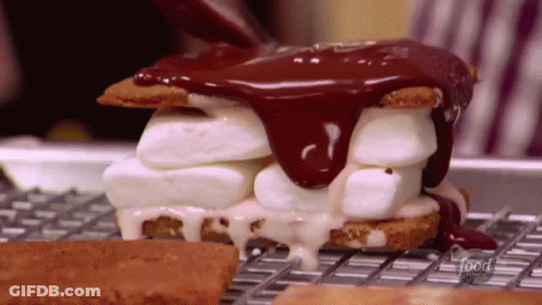 Indoor S'Mores GIF