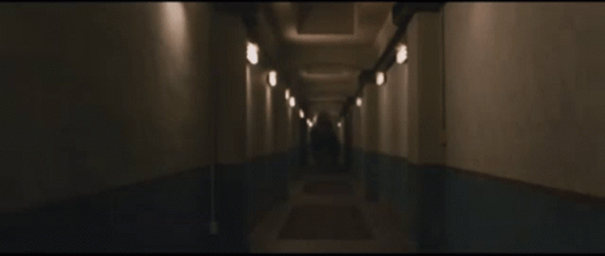 Indoraptor Running Fast In Hallway GIF