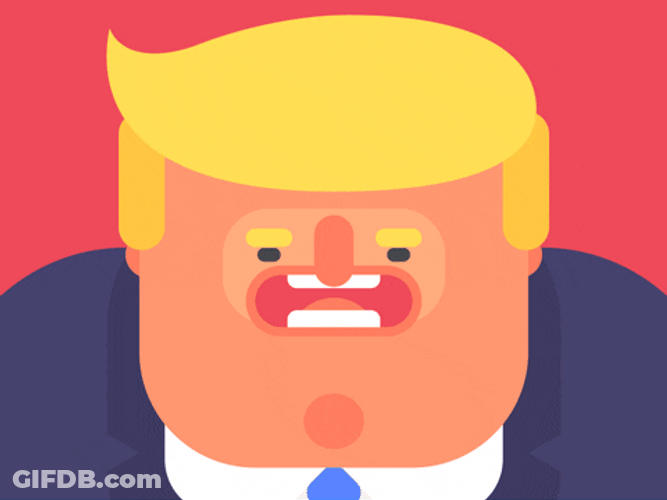 Infinite Animated Donald Trump GIF