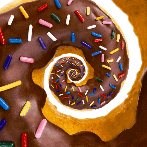 Infinite Donut Loop GIF