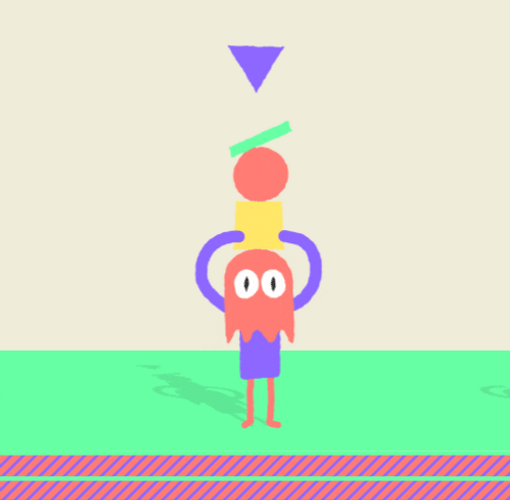 Infinite Geometry Shape Animation GIF