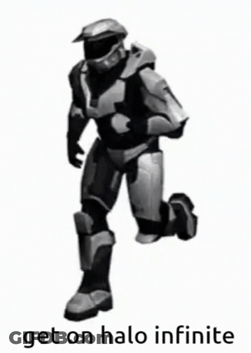 Infinite Halo Run GIF