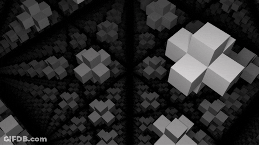 Infinite Loop Puzzle Cube GIF