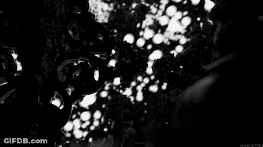 Infinite Loop Snow Ghost GIF