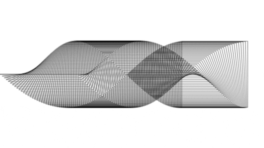 Infinite Loop Wave Sound Line GIF