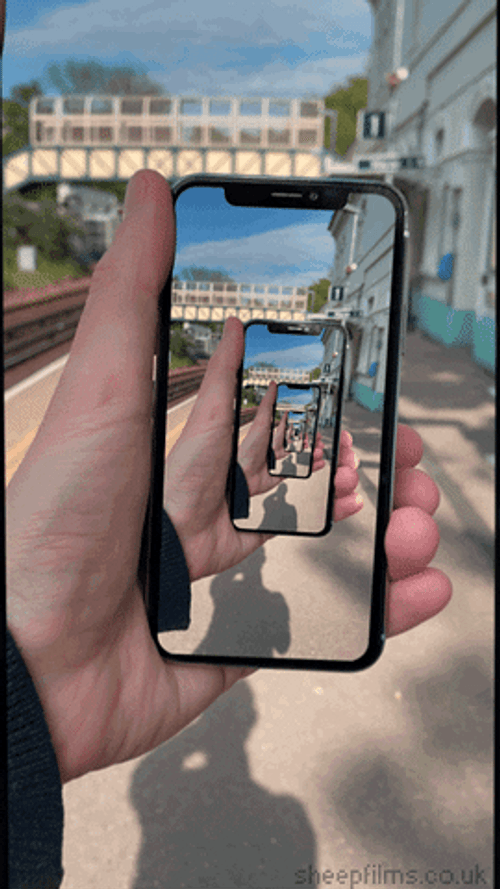 Infinite Phone Loop GIF