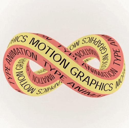 Infinite Symbol Type Graphic Animation GIF