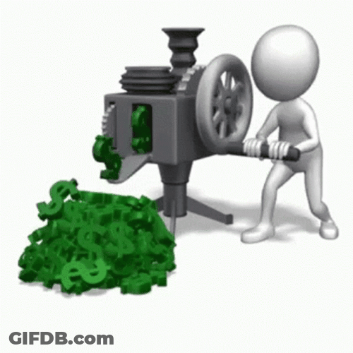 Inflation Causing Money Making Increase GIF