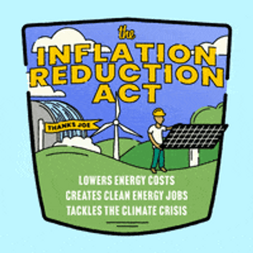 Inflation Reduction Act Graphic Design GIF