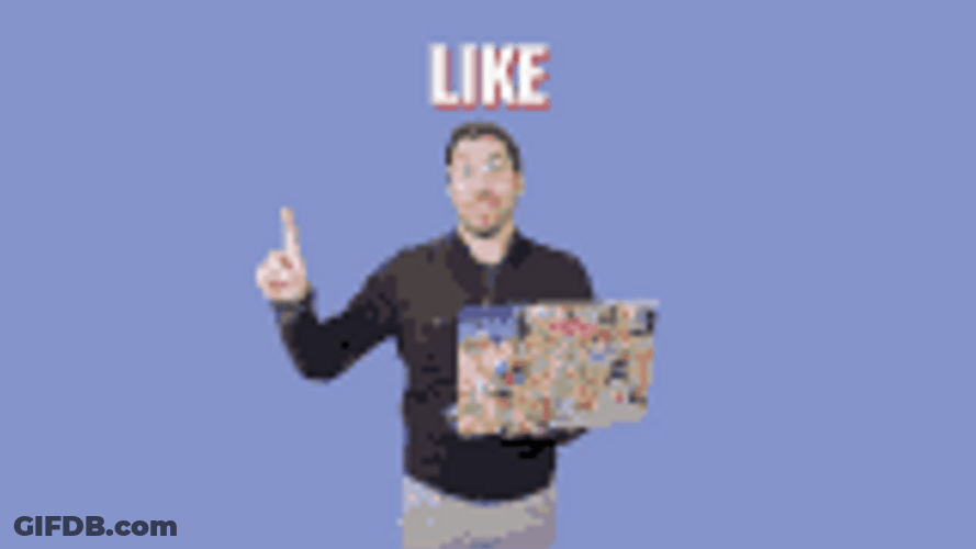 Influencer Like And Subscribe Invitation GIF
