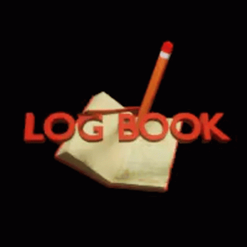 Information Technology Log Book 3D Art GIF