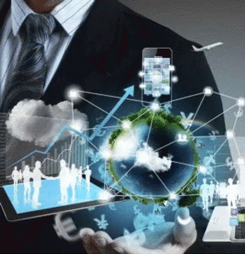 Information Technology Progress Through Time GIF