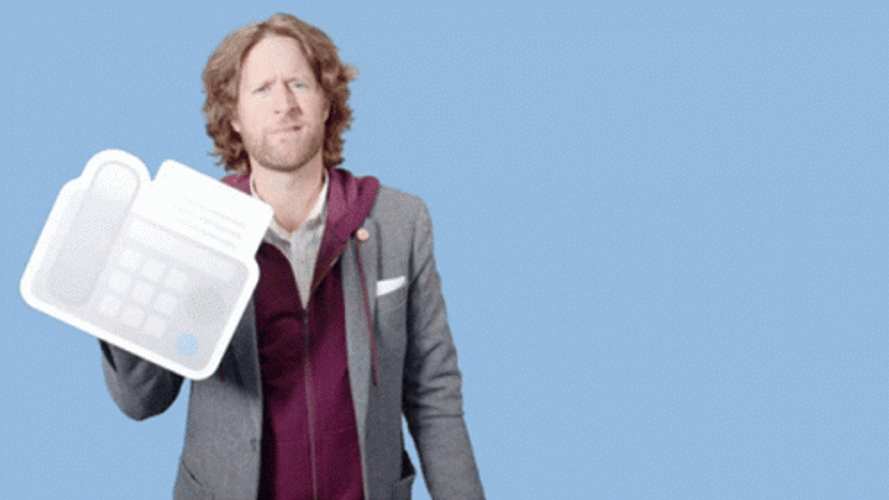 Information Technology Who Sends A Fax GIF