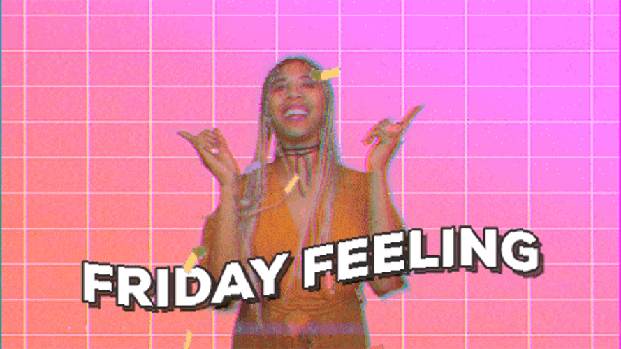 Infuencer Friday Feeling Dance GIF