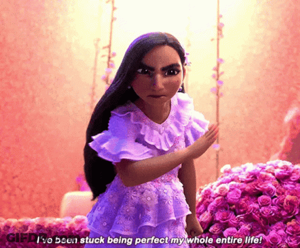 Infuriated Isabela Madrigal Complaining Encanto GIF