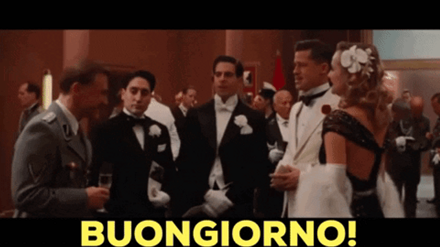 Inglourious Basterds BuonGiorno GIF