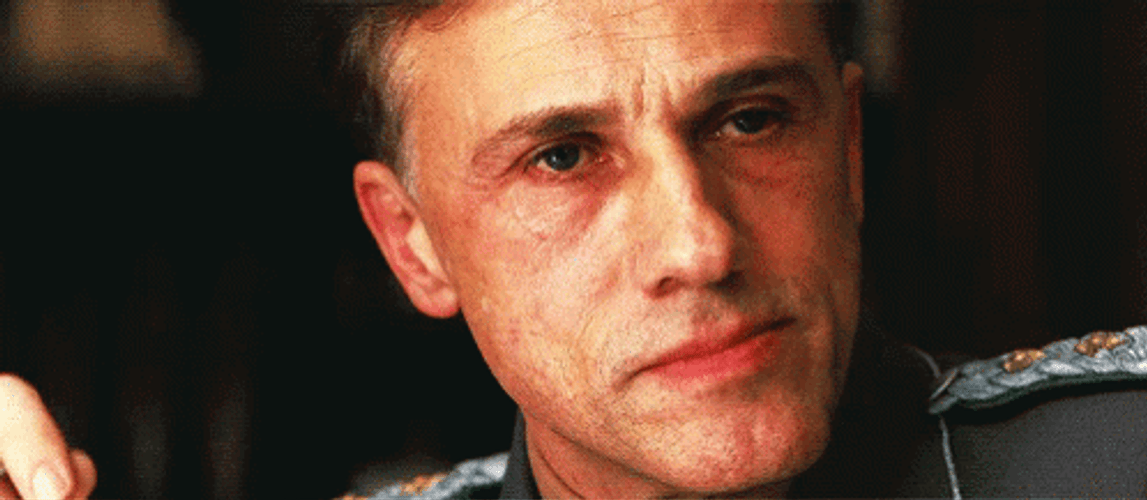 Inglourious Basterds Colonel Hans Landa GIF